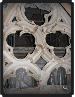 Gotycki maswerk Kościół Franciszkanów w Opolu