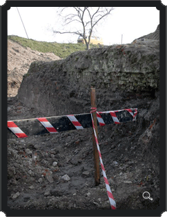 Twierdza Zamość - Relikty murów Słoniczoła Bastionu VI